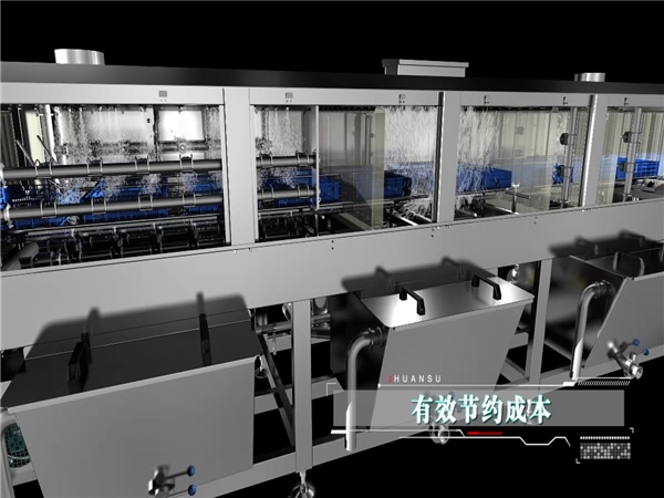 全自动不锈钢洗筐机，土豆周转筐清洗机，高品质洗筐机