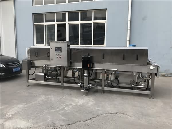 供应全自动塑料筐清洗机价格 自动洗筐机流水线 供应全自动塑料筐清洗机价格 自动洗筐机流水线